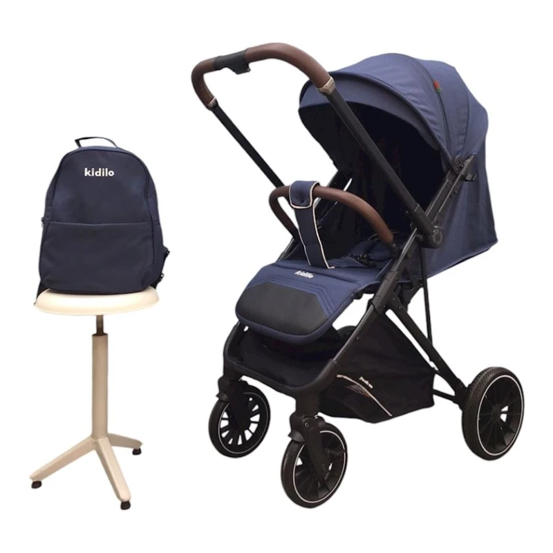 Детская коляска Kidilo TB-56161B Blue