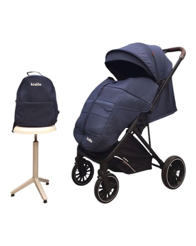 Uşaq arabası Kidilo TB-56161B Blue