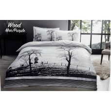 Yataq dəsti Ozdilek SHA-00006034, ikinəfərlik, yorğan üzü 200x220 sm, mələfə 240x260 sm, yastıq üzü (2 əd) 50x70 sm, pambıq, rəngbərəng