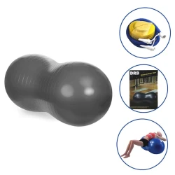 Фитбол DRB, серый, 75 см
