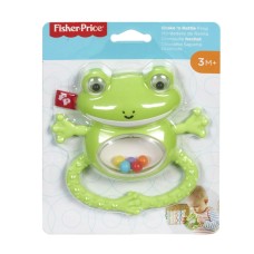 Çınqıldayan Fisher-Price, 3+ ay, yaşıl