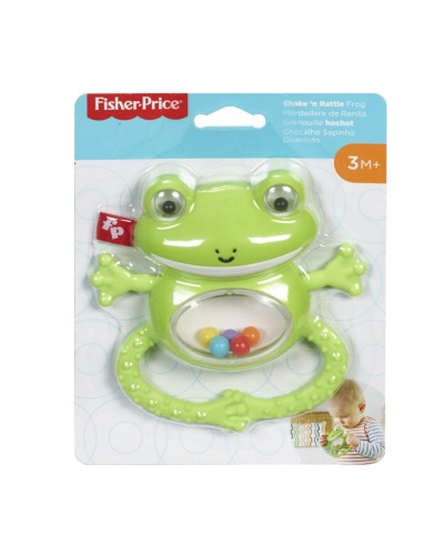Çınqıldayan Fisher-Price, 3+ ay, yaşıl