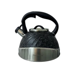 Чайник HausRoland 778-2, 3 л, нержавеющая сталь, черный