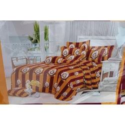 Uşaq üçün yataq dəsti 155225, yorğan üzü 155x220 sm, mələfə 155x220 sm, yastıq üzü 75x75 sm