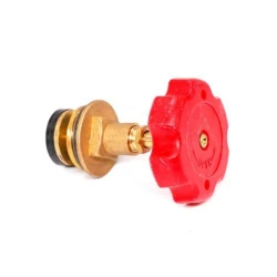 Вентиль водный SOG-7811, красный/золотистый