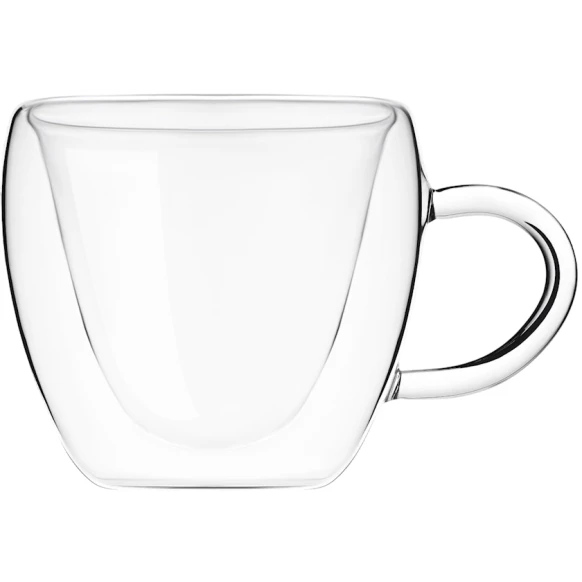 Набор чашек Ardesto AR2625GHL с двойными стенками для латте, 2 шт, 250 мл, боросиликатное стекло, прозрачный Набор чашек Ardesto AR2625GHL с двойными стенками для латте, 2 шт, 250 мл, боросиликатное стекло, прозрачный