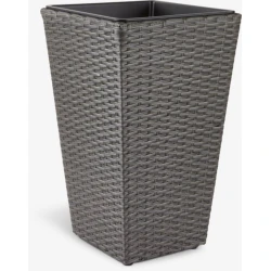 Горшок JYSK. Blommor 31x31x50 см, серый