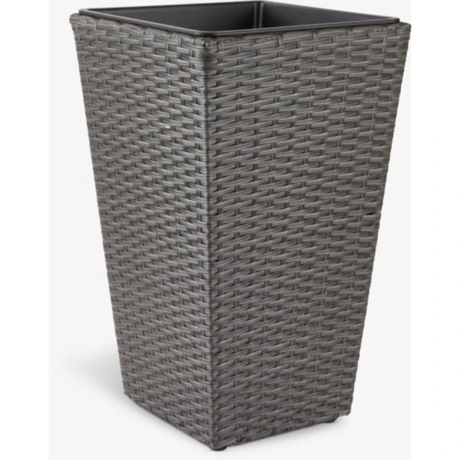 Горшок JYSK. Blommor 31x31x50 см, серый