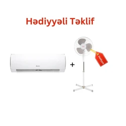 Кондиционер Gree GWH18ACCXD-K3NNA1B/I Fairy 18000 БТЕ, вентилятор Ardesto FN-R1608CW