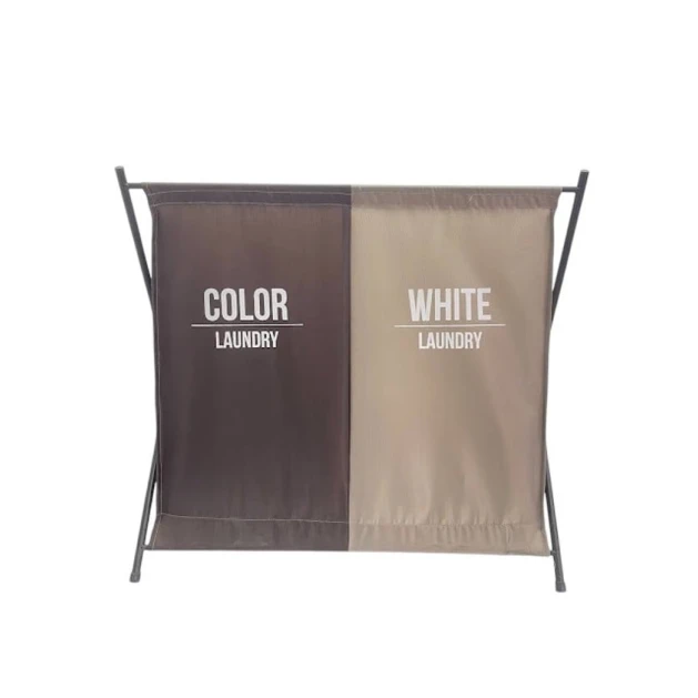 Контейнер для хранения вещей 2200000000583, нейлон, коричневый/бежевый, 36x20x25 см