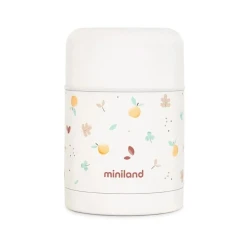 Термос для еды Miniland Valencia 89573, нержавеющая сталь, светло-розовый, 600 мл