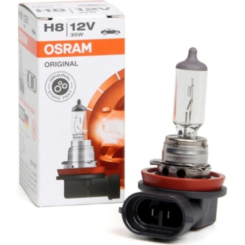 Avtomobil üçün halogen lampa Osram H8 (PGJ19-1) 12V, 1 əd