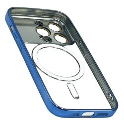 Чехол Auto Focus Magsafe для Apple iPhone 14 Pro Blue