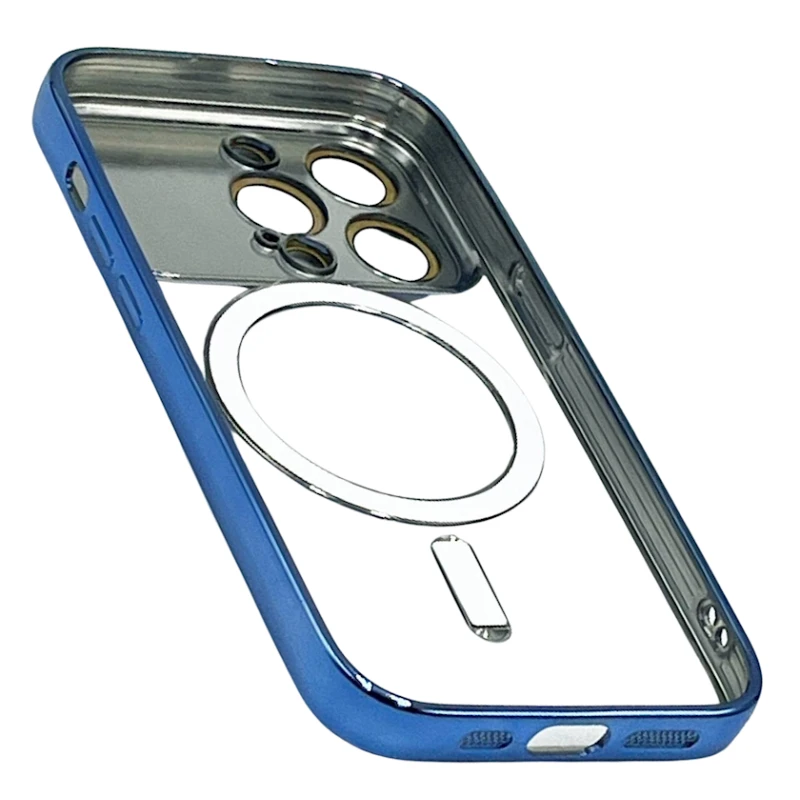 Чехол Auto Focus Magsafe для Apple iPhone 14 Pro Blue Чехол Auto Focus Magsafe для Apple iPhone 14 Pro Blue