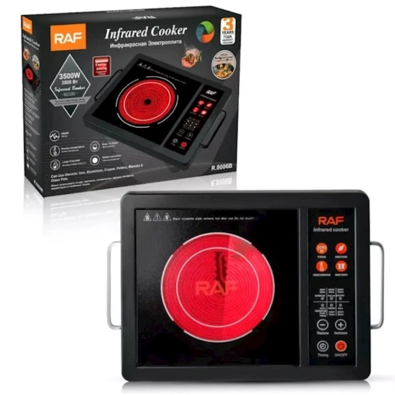 Инфракрасная электроплита RAF R.8006 Инфракрасная электроплита RAF R.8006