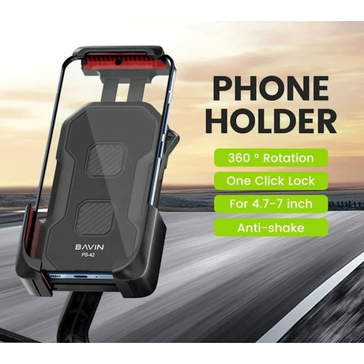 Велосипедный держатель Bavin PS42 Black