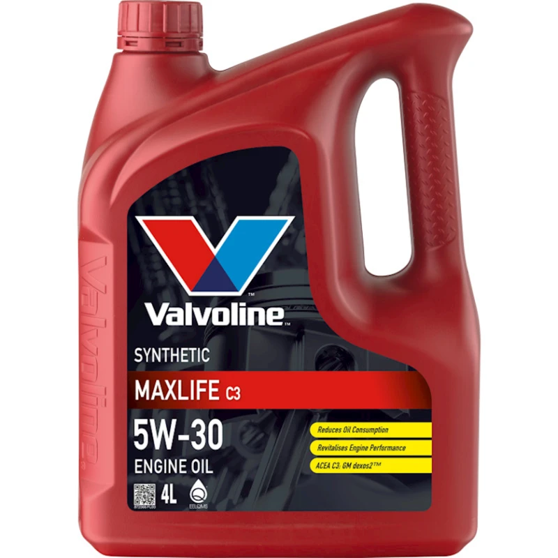 Моторное масло Valvoline MaxLife C3 5W-30, 4 л Моторное масло Valvoline MaxLife C3 5W-30, 4 л