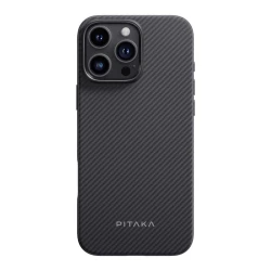 Çexol Pitaka MagEZ Pro 4 600D Apple iPhone 16 Pro Max üçün, Black