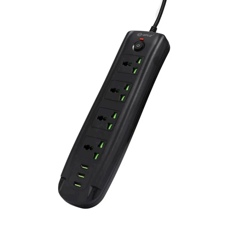 Şəbəkə filtri GFUZ SC-03, 4-rozetkalı Black Şəbəkə filtri GFUZ SC-03, 4-rozetkalı Black