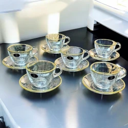 Набор Gallery Home GH-000181, стекло, прозрачный, на 6 персон Набор Gallery Home GH-000181, стекло, прозрачный, на 6 персон