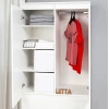Шкаф Letta ЛДСП, белый, 180x45x90 см Шкаф Letta ЛДСП, белый, 180x45x90 см