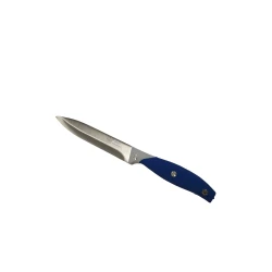 Bıçaq silikon tutacaqlı Luxury, mavi, 23 sm