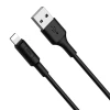 Кабель USB Hoco X25 USB to Lightning, Черный