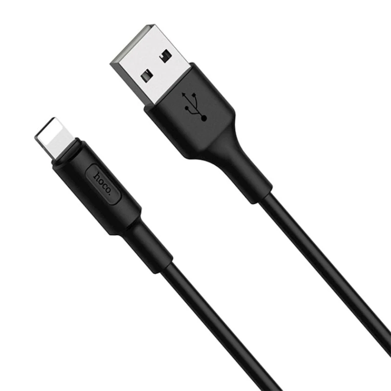 Кабель USB Hoco X25 USB to Lightning, Черный