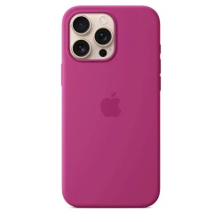 Чехол Apple Silicone Case with MagSafe для iPhone 16 Pro Max Fuchsia (Официальная гарантия)
