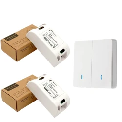 Умный выключатель + 2 приемника QIACHIP 433MHz