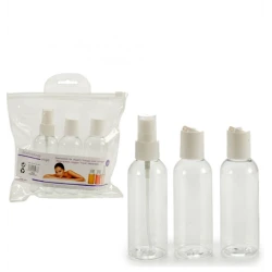 Дорожный набор для косметики Arte Regal, 80 мл, 18x3x21 см, 3 предмета Дорожный набор для косметики Arte Regal, 80 мл, 18x3x21 см, 3 предмета