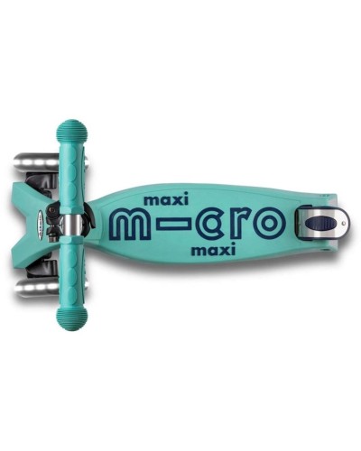 Uşaqlar üçün samokat Micro Maxi Deluxe ECO LED Mint MMD172