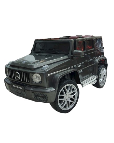 Uşaq elektrik avtomobili Mercedes AMG G63, boz