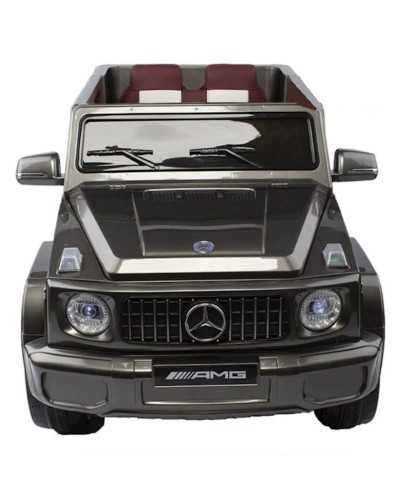 Uşaq elektrik avtomobili Mercedes AMG G63, boz