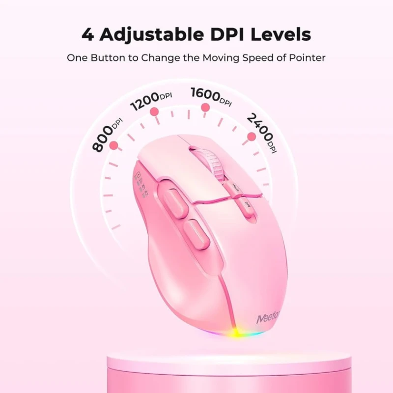 Siçan Meetion BTM001 Pearl Pink Siçan Meetion BTM001 Pearl Pink