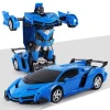 Transformer robot Lamborghini Robot Car Size 18 Blue