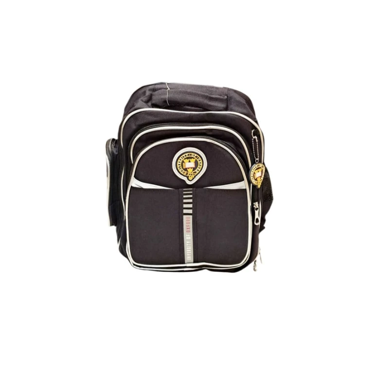 Məktəbli bel çantası Oxford B-184, parça, 35x28x15 sm, qara Məktəbli bel çantası Oxford B-184, parça, 35x28x15 sm, qara