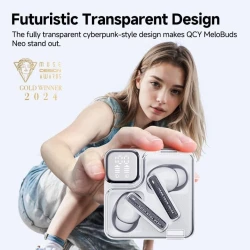 Беспроводные наушники Qcy MeloBud Neo White