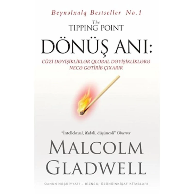 Книга Dönüş anı, автор Malcolm Gladwell