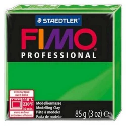 Глина полимерная Fimo Professional ярко-зеленая, 85г