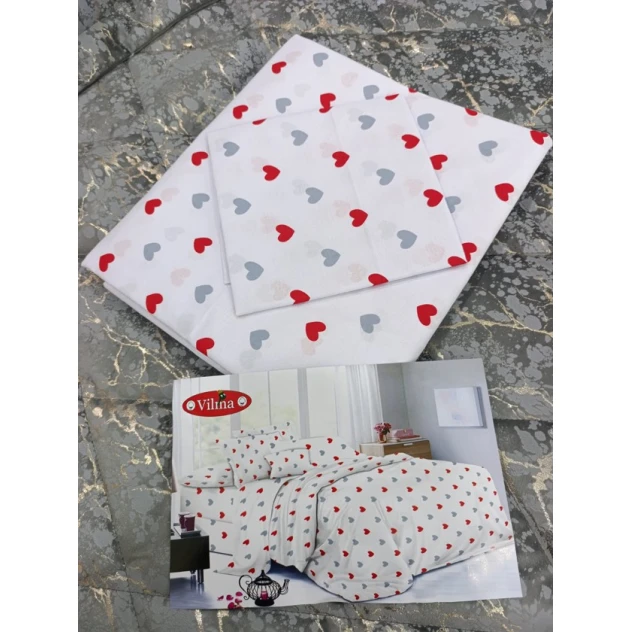 Комплект постельного белья MiraNova FS-157, односпальный, товар в ассортименте