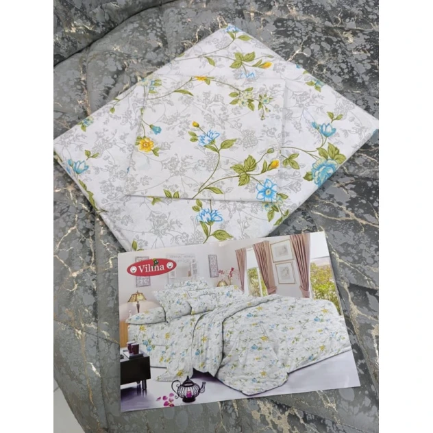 Комплект постельного белья MiraNova FS-157, односпальный, товар в ассортименте