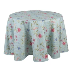 Скатерть Clayre & Eef, 170 см, хлопок, зеленый