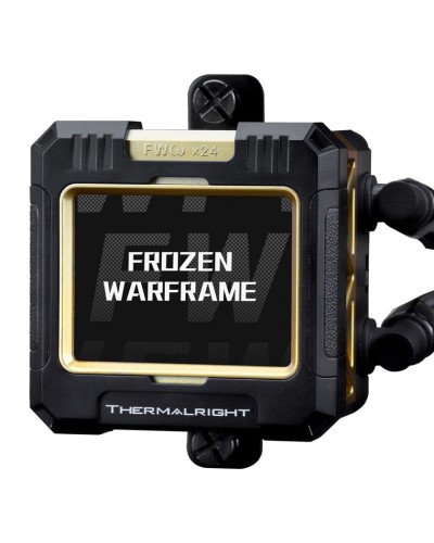 Kuler prosessor üçün Thermalright Frozen Warframe 420 BLACK ARGB