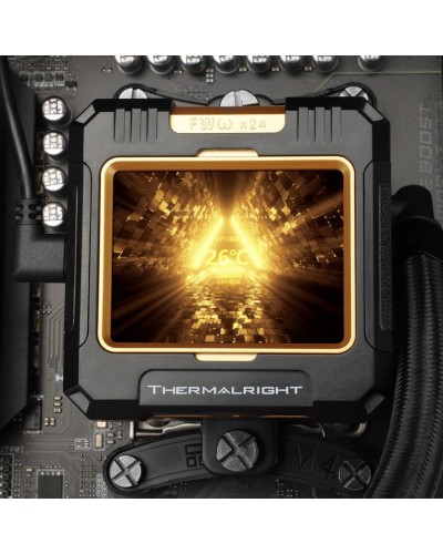 Kuler prosessor üçün Thermalright Frozen Warframe 420 BLACK ARGB