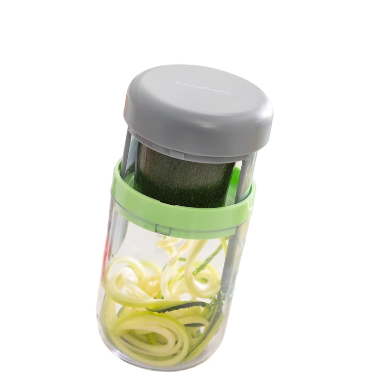 Терка InnovaGoods V0103682 3-in-1, 8x16 см, серая/прозрачная