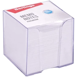 Бумага для записей Berlingo Premium без склейки, 90х90 мм, 1000 шт, белый Бумага для записей Berlingo Premium без склейки, 90х90 мм, 1000 шт, белый