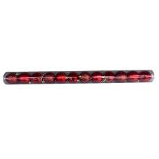 Şam ağacı oyuncaqları dəsti 5237_YCMS-17, qırmızı, 6 sm, 12 əd