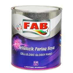 Целлюлозная краска FAB boya, 0.85 л, коричневая