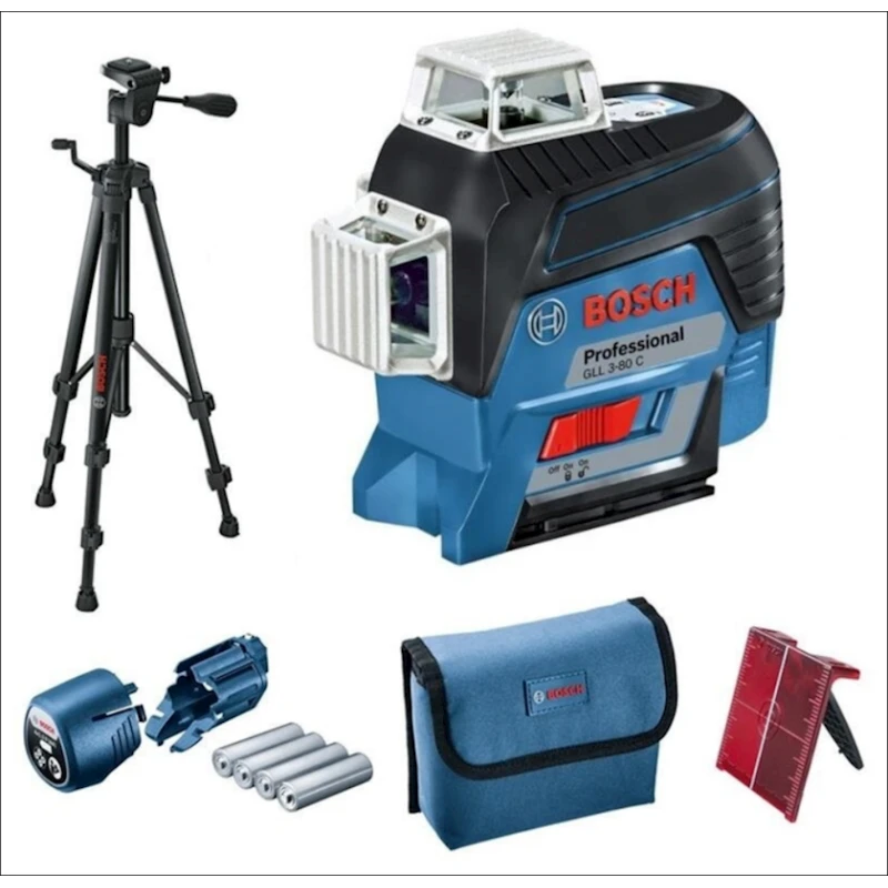 Лазерный нивелир Bosch GLL 3-80 C+BT 150 0601063R01
